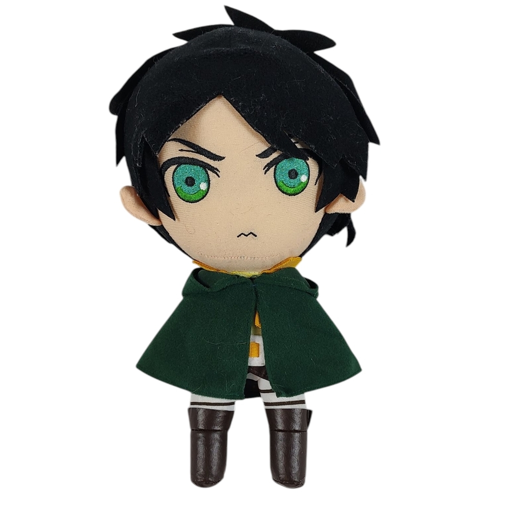 Attack on Titan Eren Yeager Plush Removable Cape Gift Japan